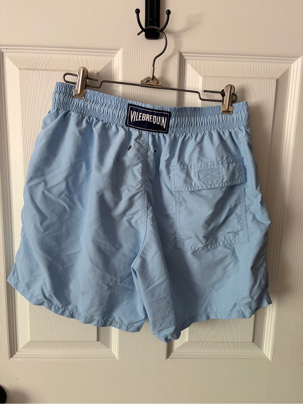 Vilenrequin Men’s Solid Blue Swim Trunks Size Medium - Picture 3 of 6
